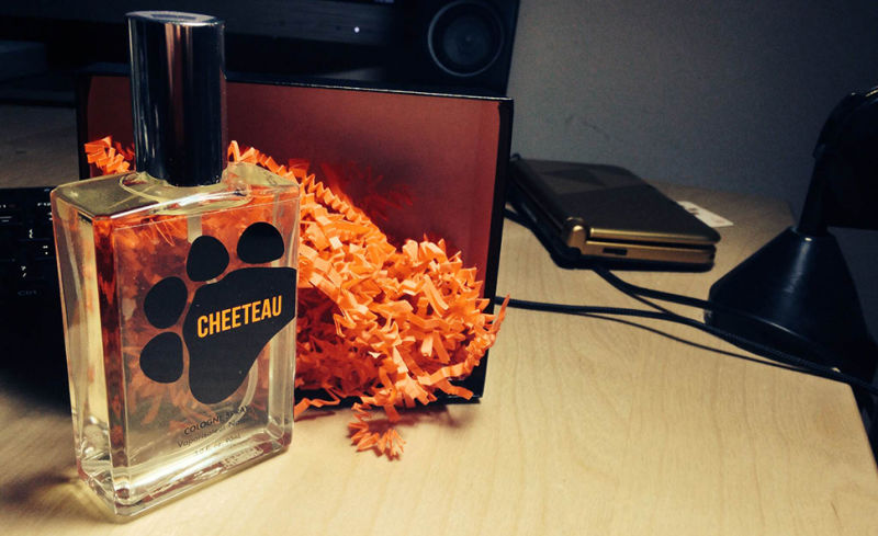 perfume cheetos esmalte com sabor
