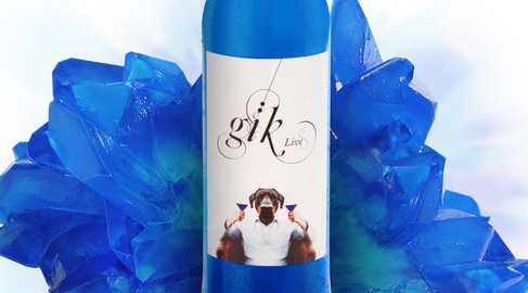 Who dares to drink this? Blue wine and much more