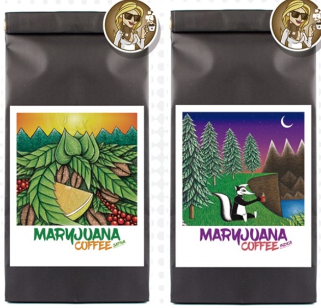 coffee with cannabis