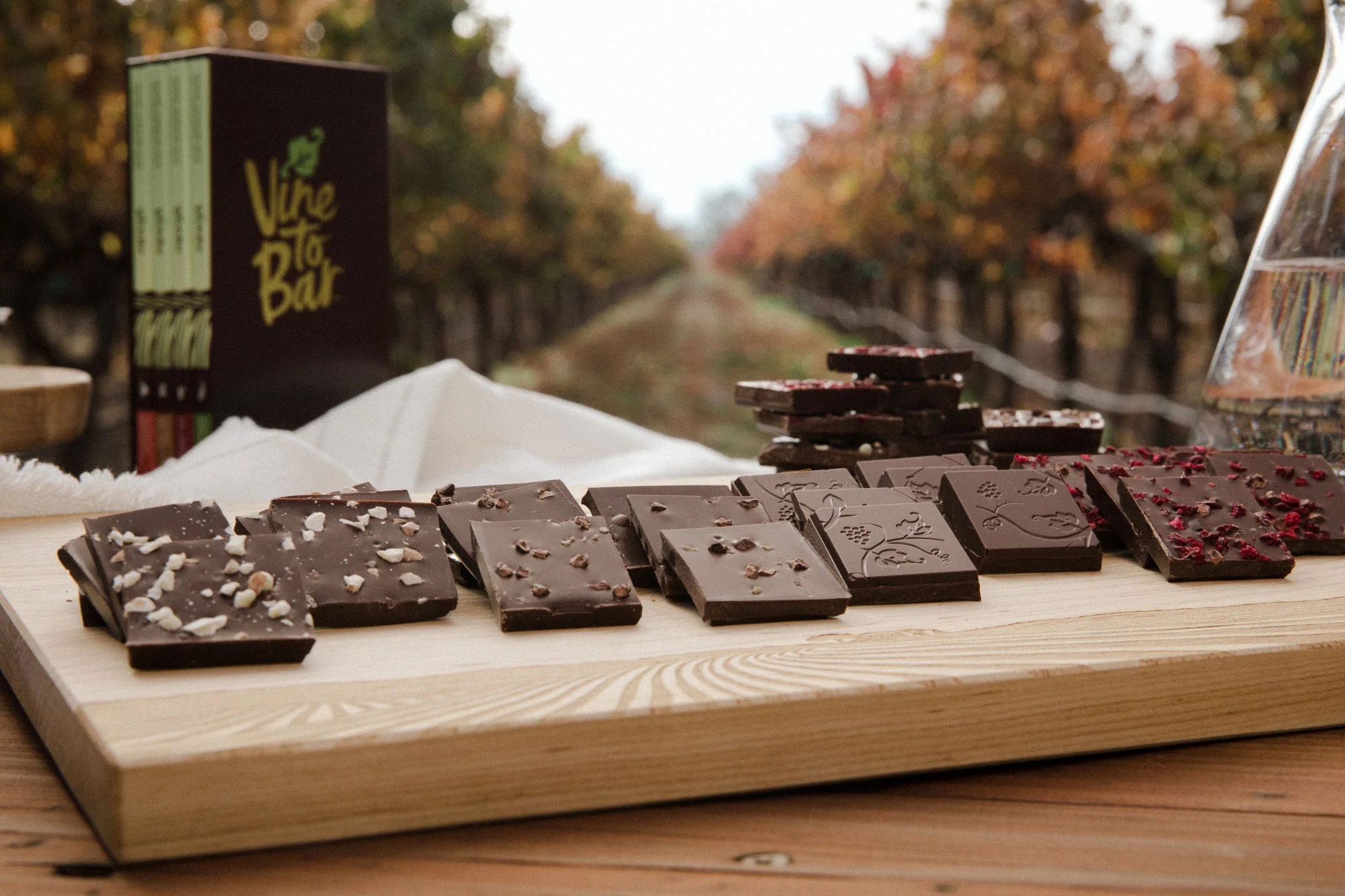 Upcycling de resíduos da produção de vinho tornam chocolate mais saudável